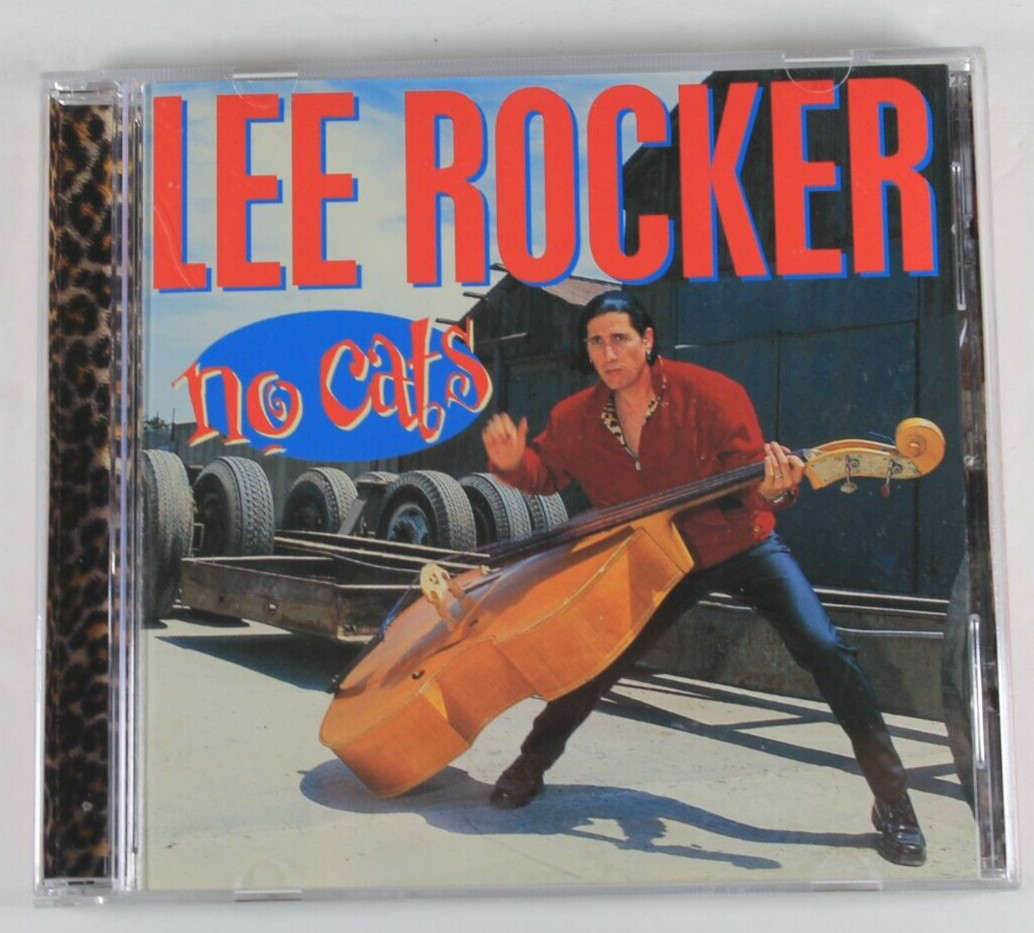 LEE ROCKER "NO CATS"  (CD 1999) Early Rock N' Roll Style 13 Cuts