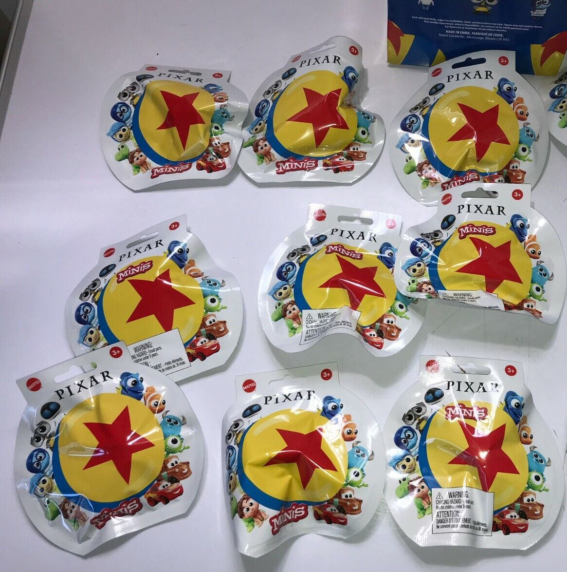 Lotto 9 MINIFIGURE DISNEY PIXAR 2019 NUOVE SIGILLATE elenco figurine in descrizione