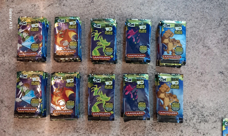 Bustine ben10 lamincards sealed