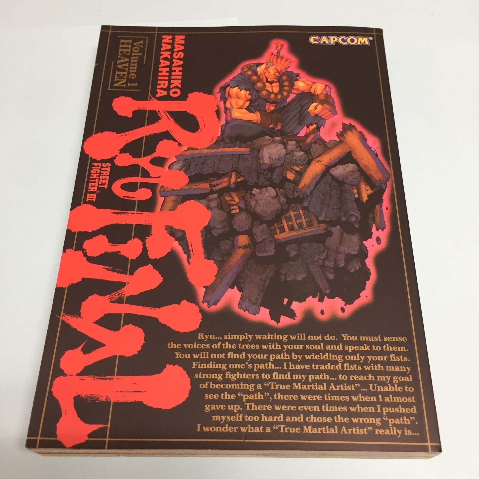 Street Fighter 3 III Ryu Final Volume 1 Heaven Manga Inglese