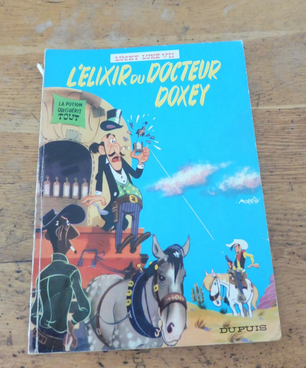 bd souple complette lucky luke 1967 l éléxir du docteur doxey