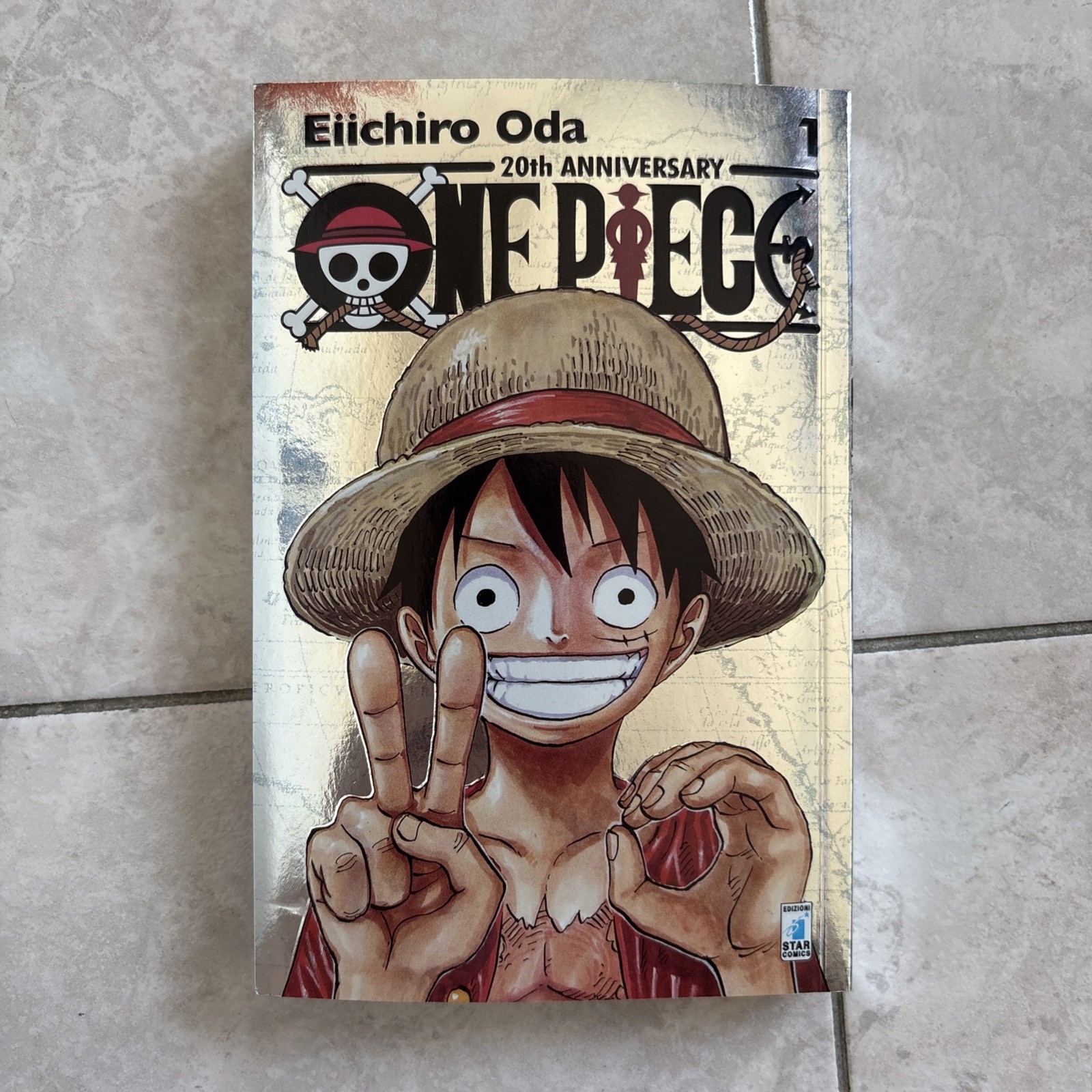 One Piece Volume 1 - Silver Variant 20th ANNIVERSARY - Lucca 2017