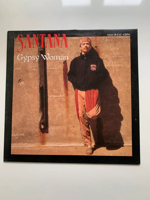 Santana - Gypsy Woman Maxi Single Vinyl 45rpm