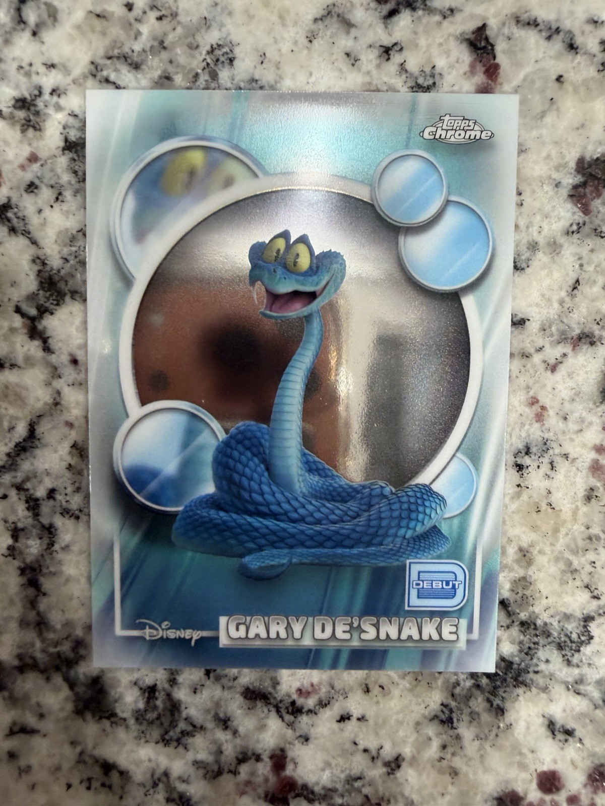2026 Topps Chrome Disney Gary De'Snake Debutto #68