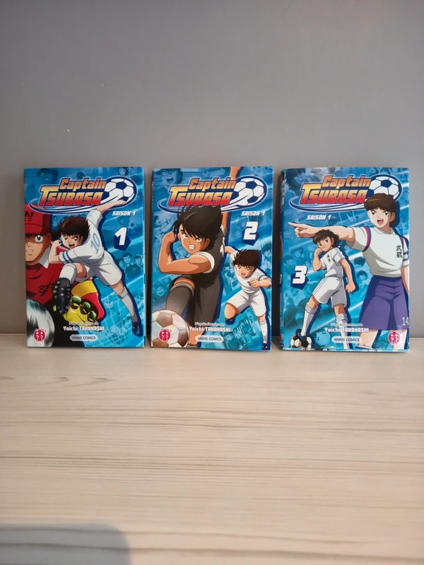 Captain Tsubasa saison 1, mangas 1, 2 et 3