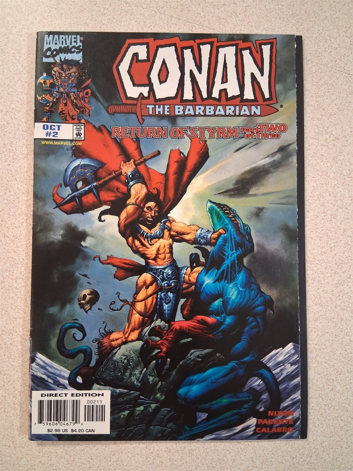 Conan il Barbaro Il Ritorno di Styrm Parte Due #2 Titan Comics