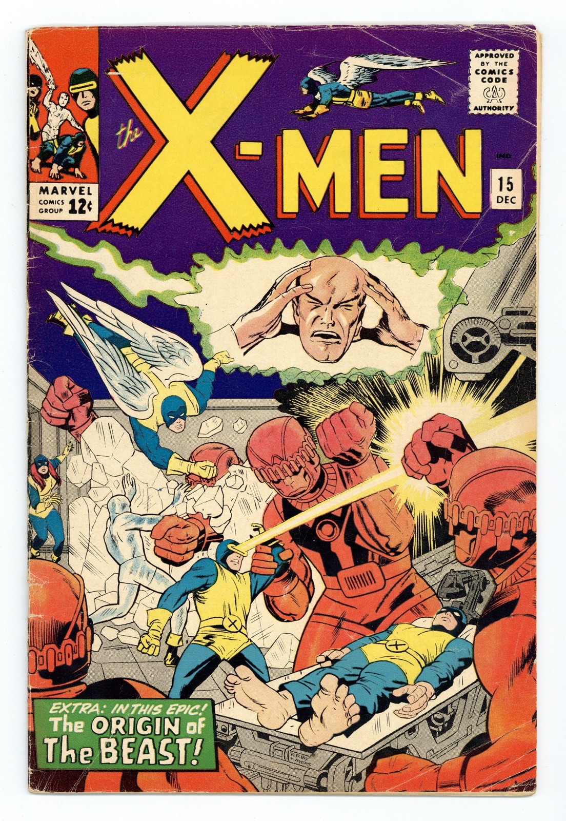 Uncanny X-Men #15 VG 4.0 1965