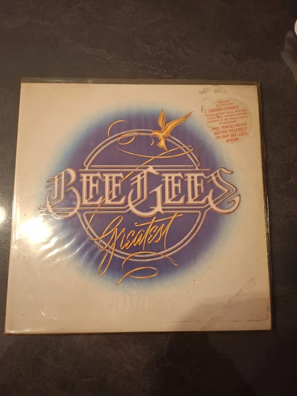 Disque vynil bee gees greatest