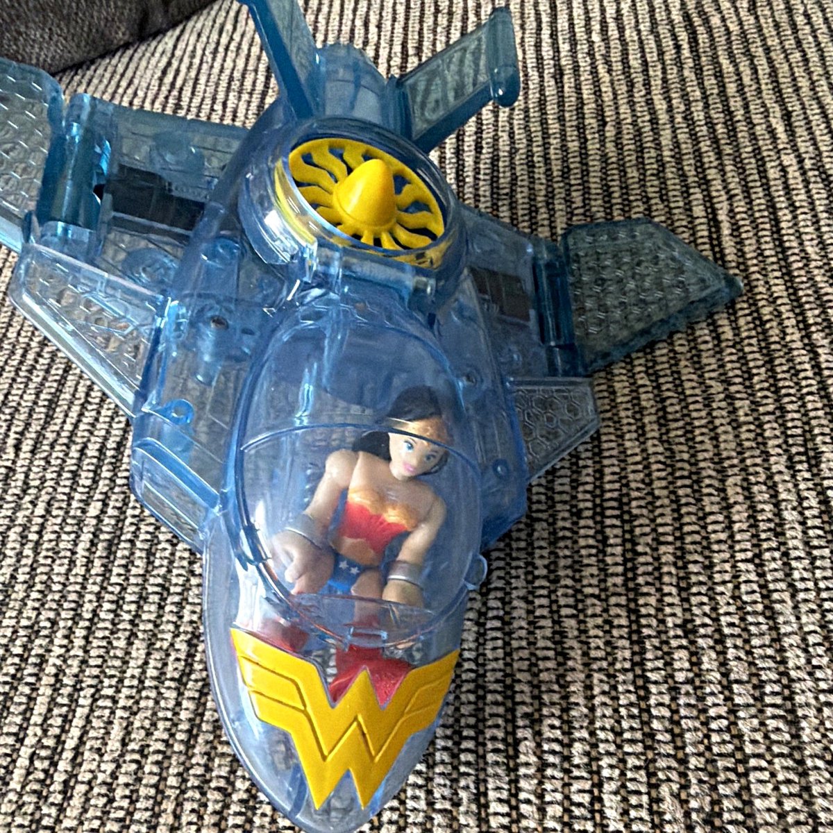 Imaginext wonder donna con aereo 