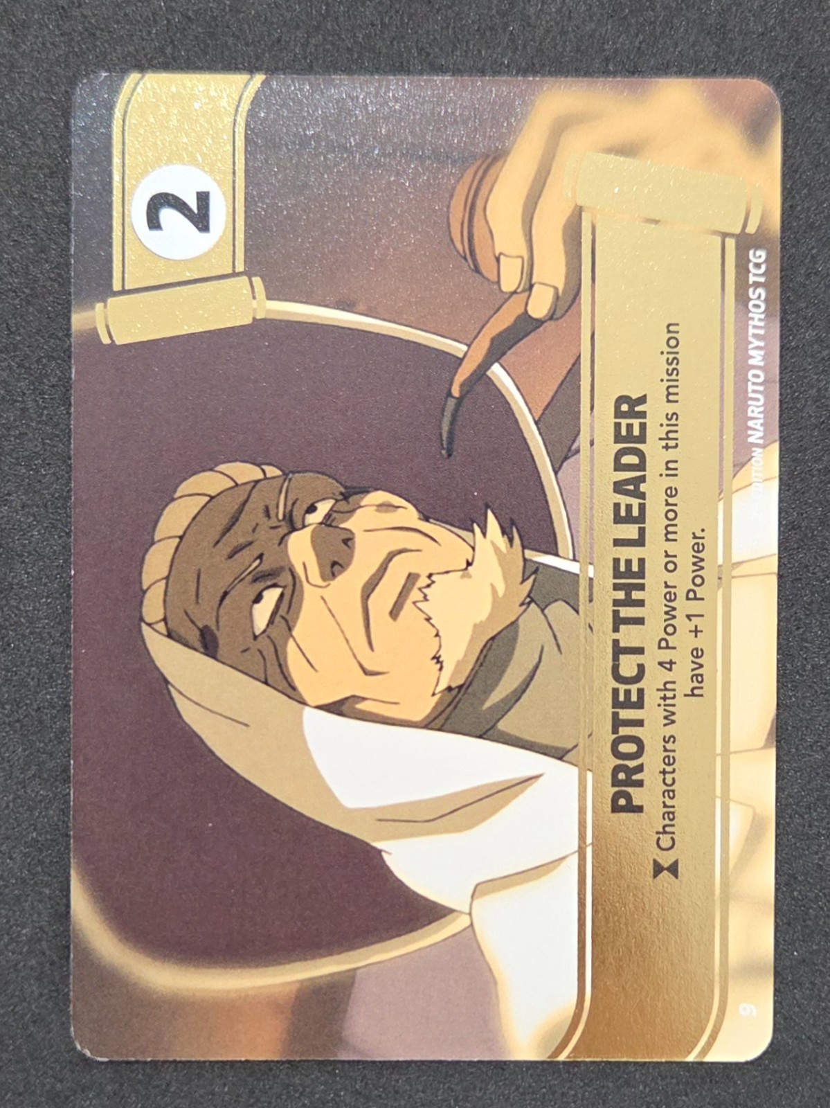 Naruto Mythos TCG, Proteggi il Leader, Carta Missione, MSS 9, 2. Edizione