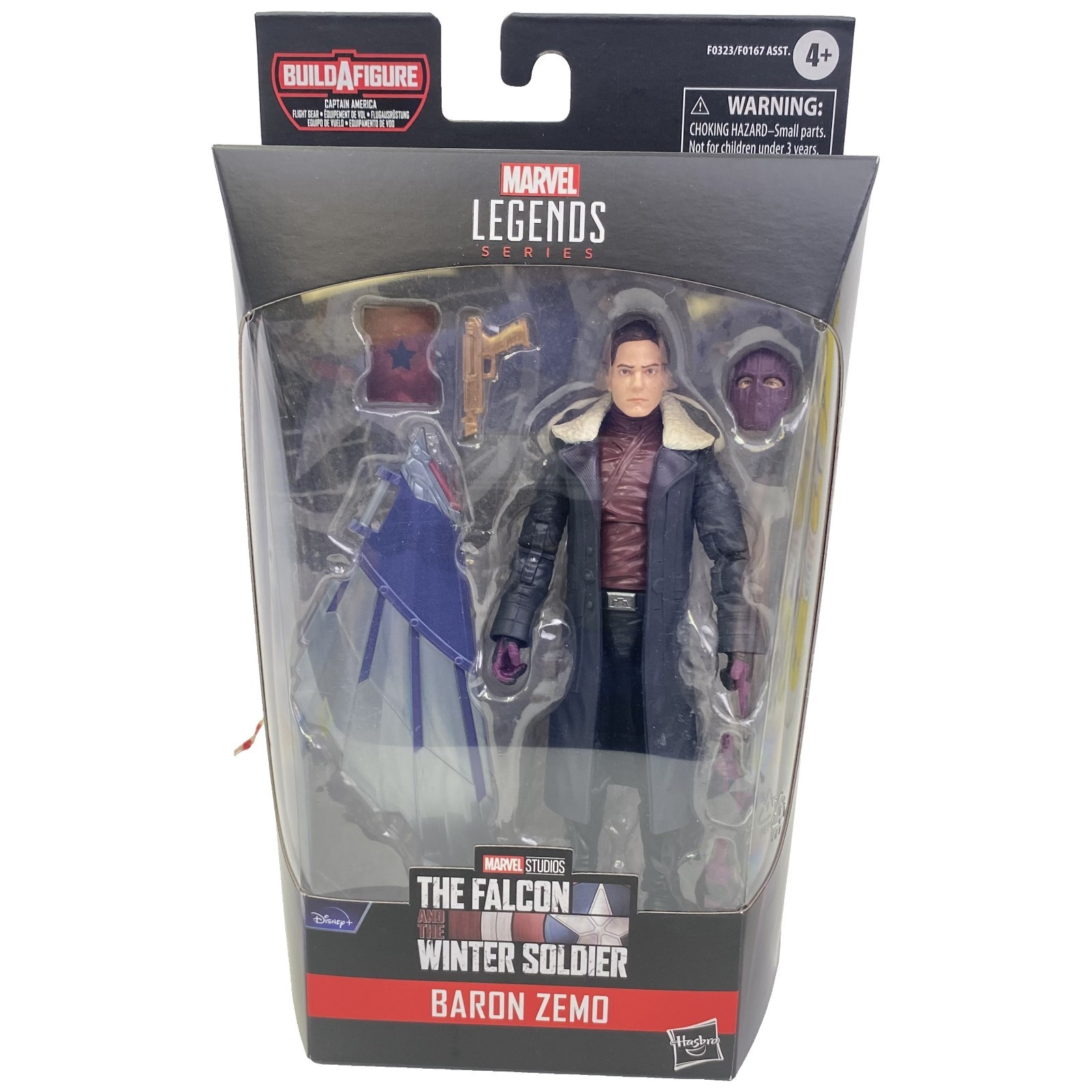 Marvel Legends Baron Zemo 6" Figure Falcon And The Winter Soldier Hasbro New