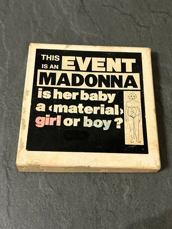 Rarissimo CD Bootleg Madonna - Unborn Baby Sounds (Solo 200 copie)