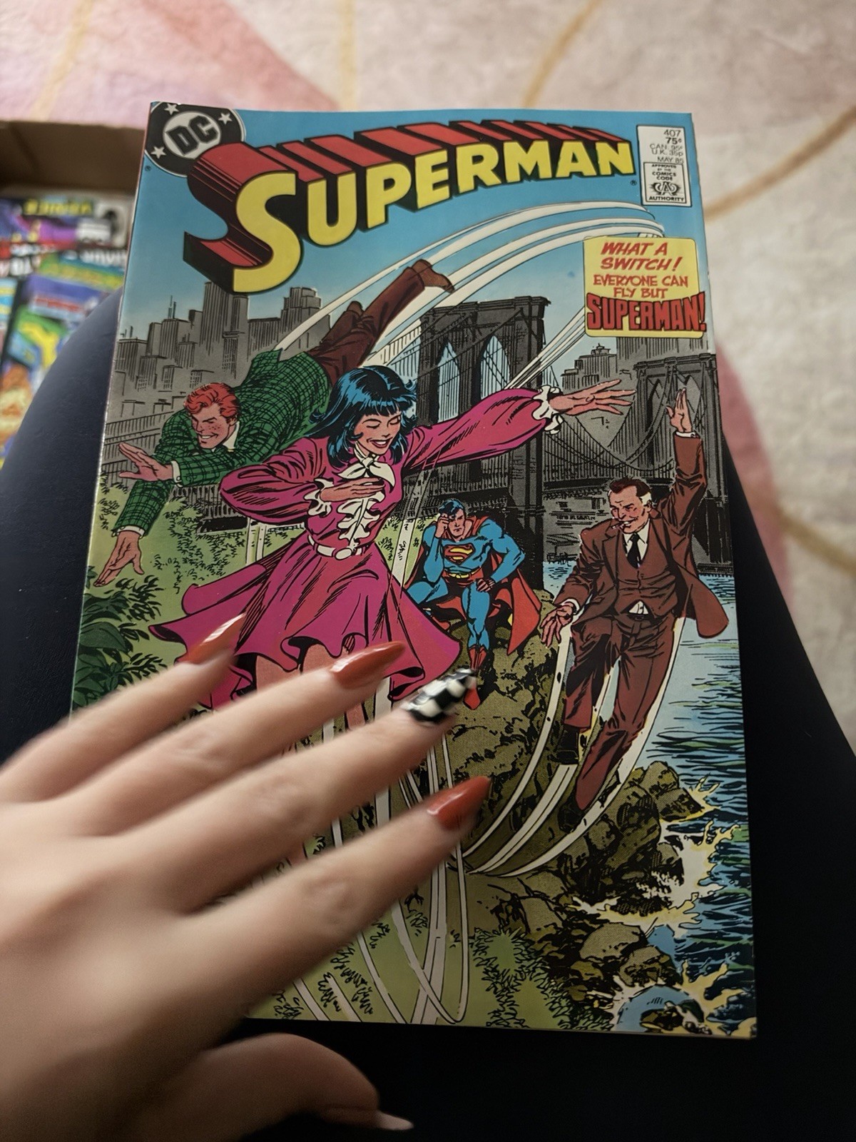 Superman fumetto 407 maggio 85