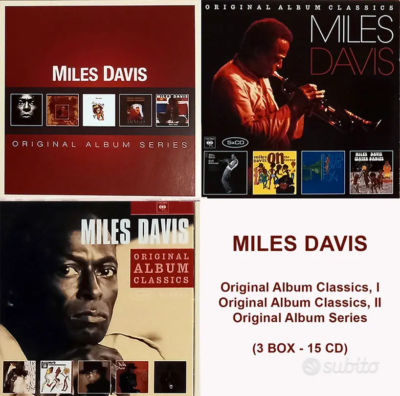 MILES DAVIS (CLASSICS) - 3 BOX (15 CD)