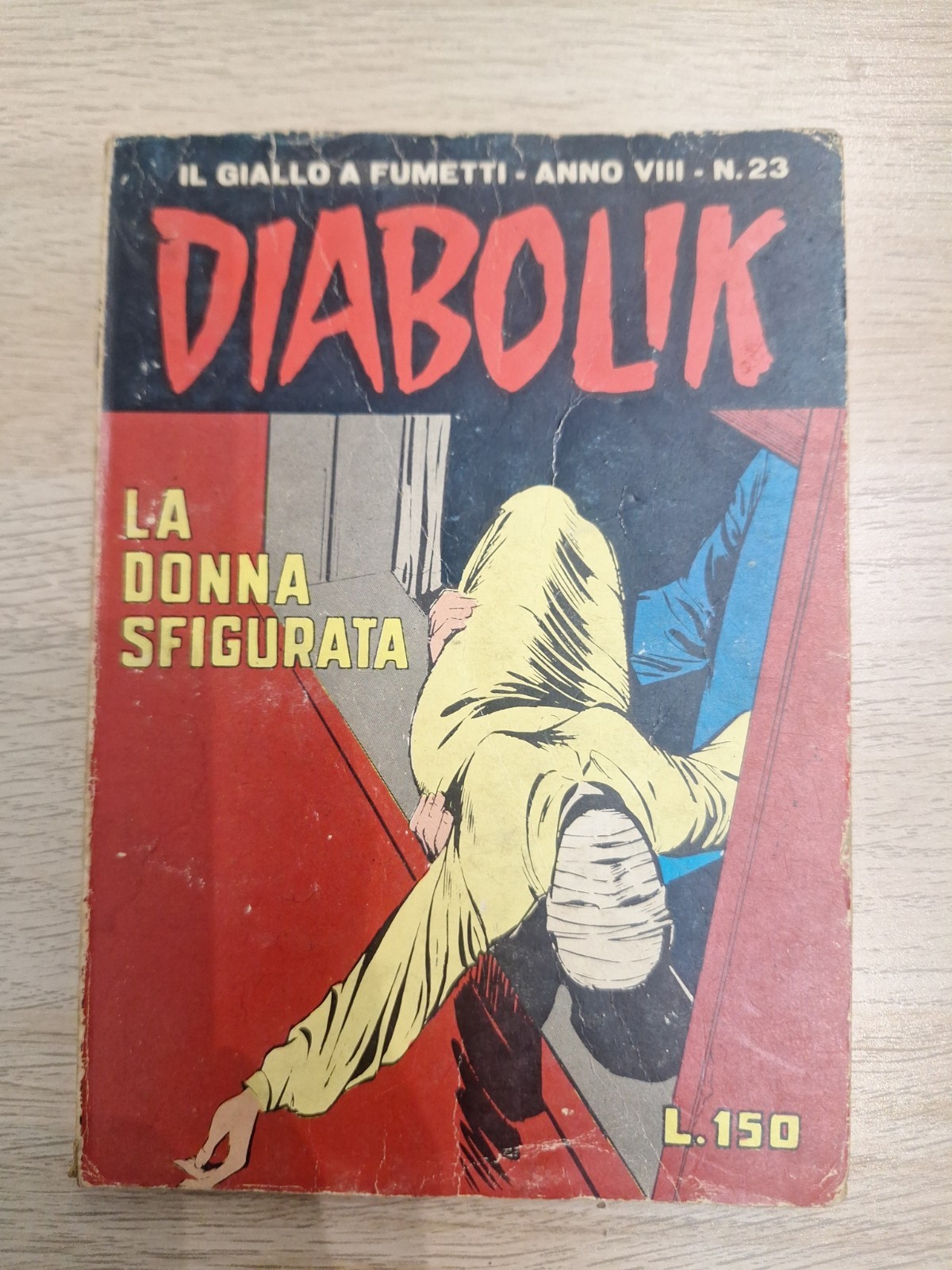 DIABOLIK ANNO VIII-8°, N. 23 ORIGINALE 1969