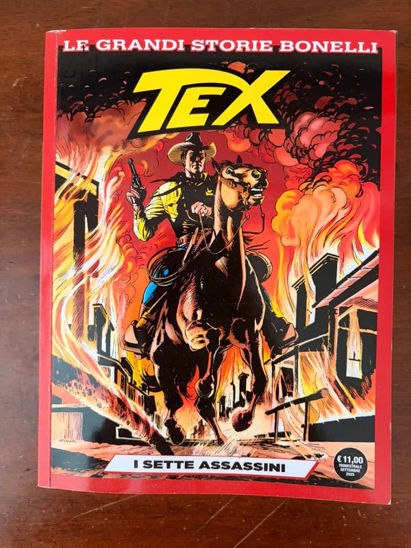 Tex I Sette Assassini - Le Grandi Storie Bonelli (Settembre 2025)