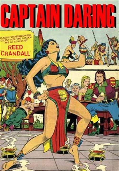 Captain Daring di Crandall, Reed, nuovo, spedizione gratuita negli Stati Uniti
