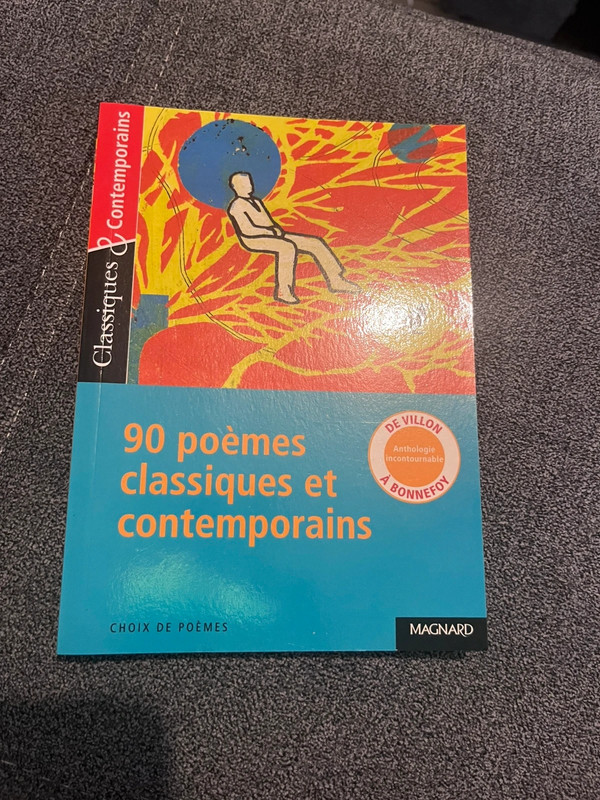 Livre « 90 poèmes classiques et contemporains »