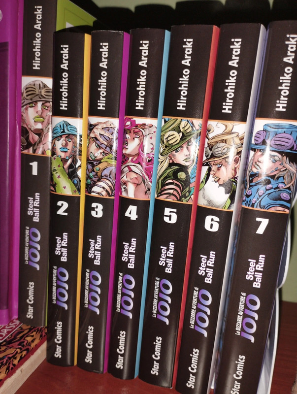 Steel ball run manga