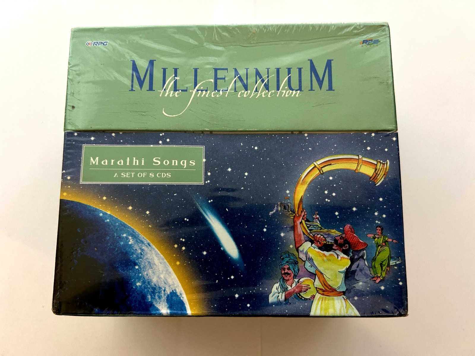 Millennium The Finest Collection : Marathi Songs (8 x CD 2000) FACTORY SEALED