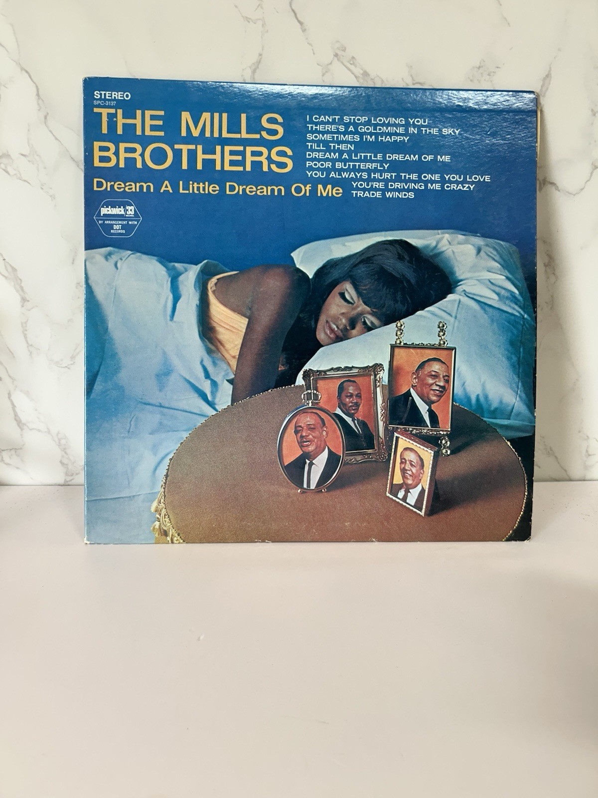 The Mills Brothers Dream A Little Dream Of Me Vinyl LP