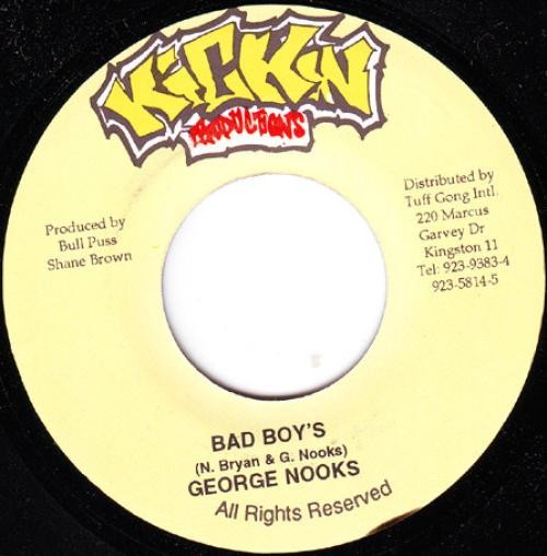 George Nooks - Bad Boy's (7") (Very Good Plus (VG+)) - 3657633870
