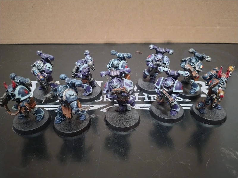 Warhammer 40K Chaos Space Marine Legionaires