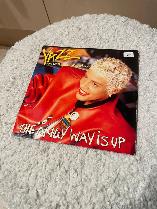 Vinyle Yazz The only way is up - Bad house music 45 tours