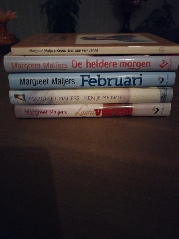 5 Boeken van Margreet Maljers