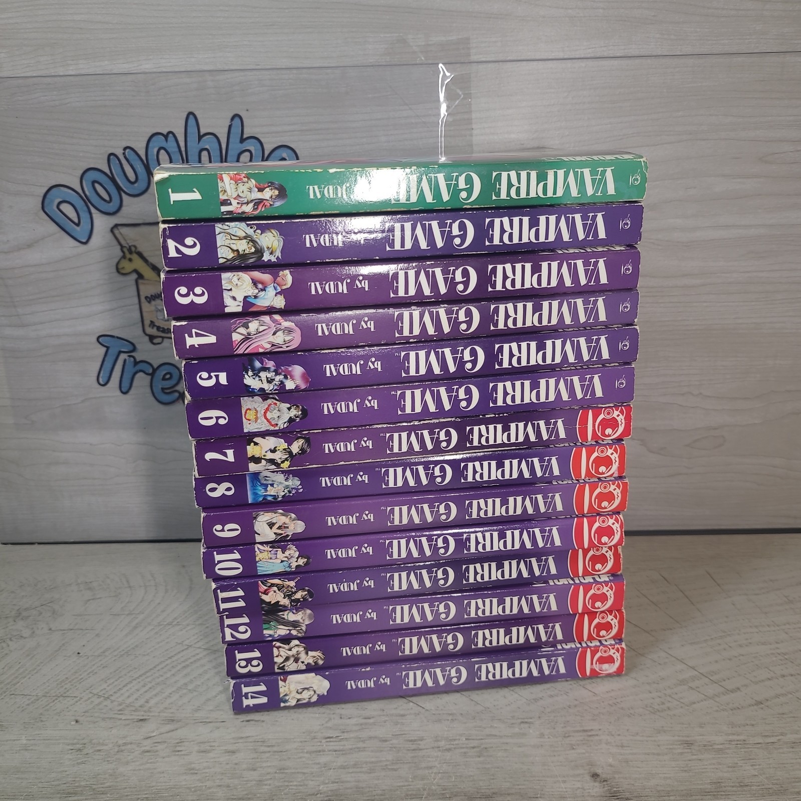 Vampire Game Manga Book Lotto Volumi 1-14 Tokyopop Judal Ottime Condizioni