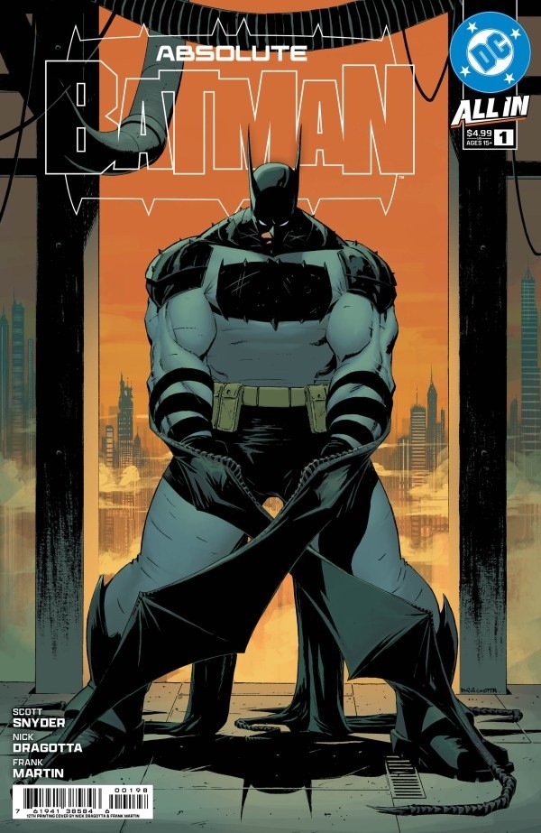 Absolute Batman #1 12th Printing Cover A Nick Dragotta | DC Comics (ABS)