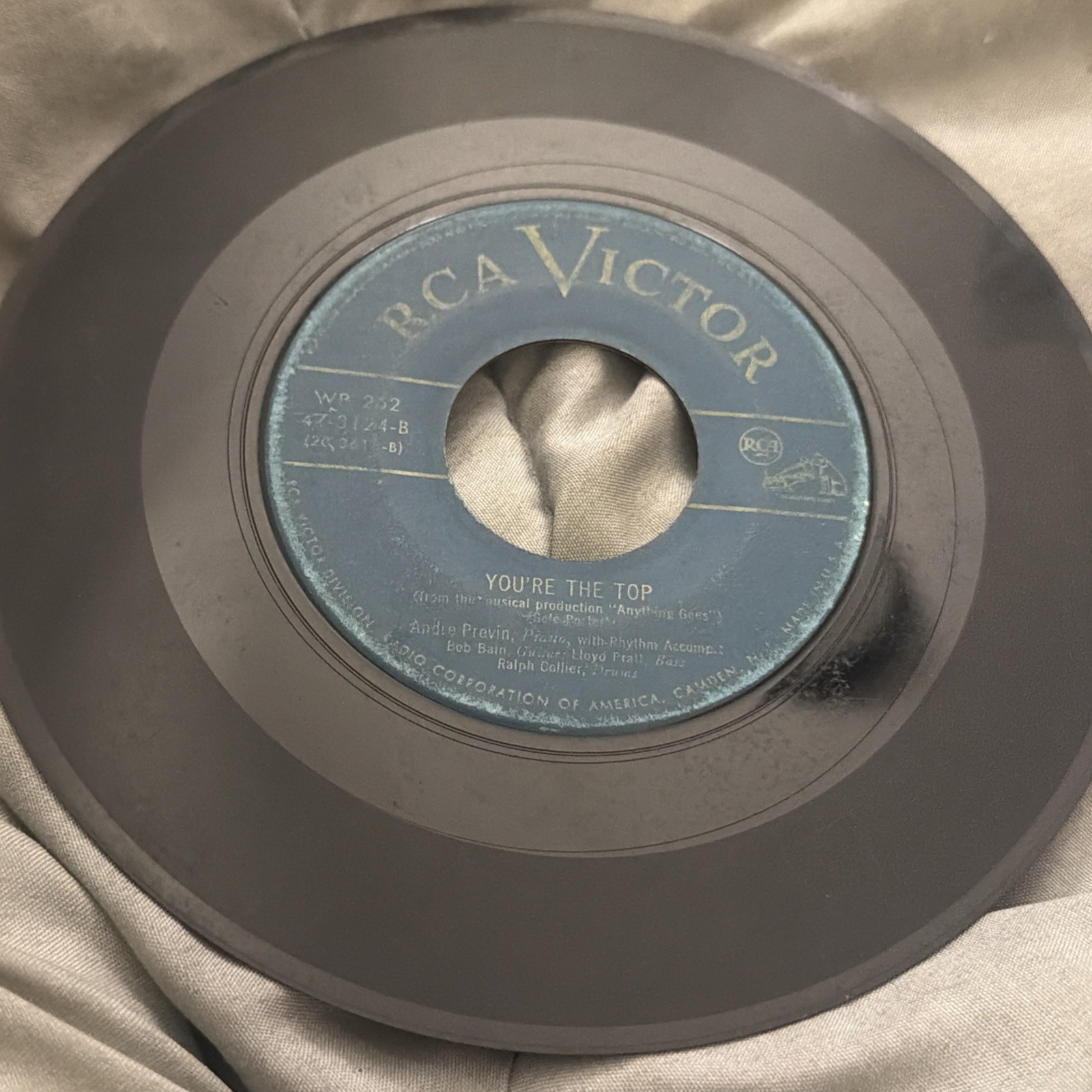 André Previn "You're the Top" RCA Victor P-262 45 RPM Jazz Piano 1949 VG