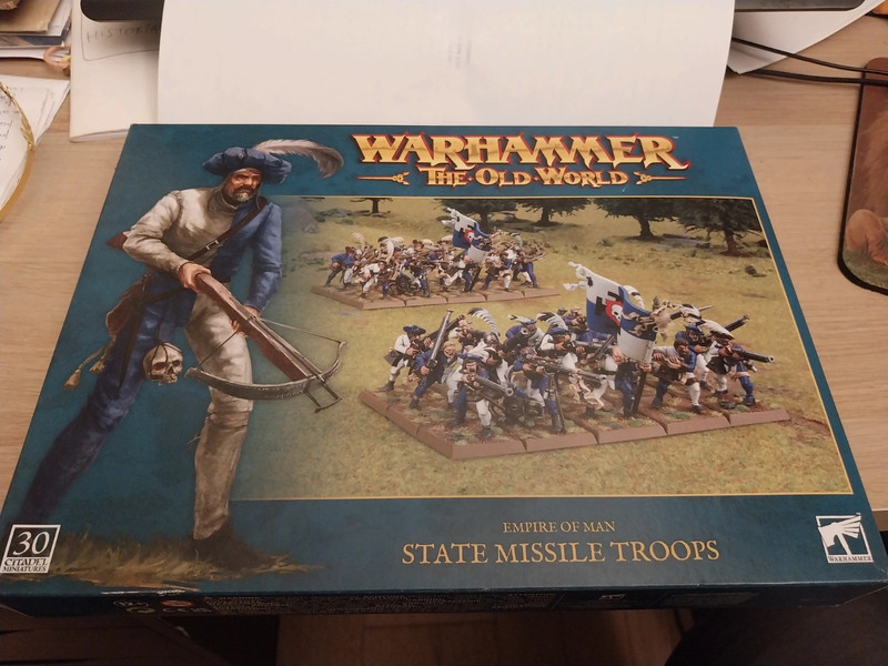 Warhammer The Old World - stage missile troops