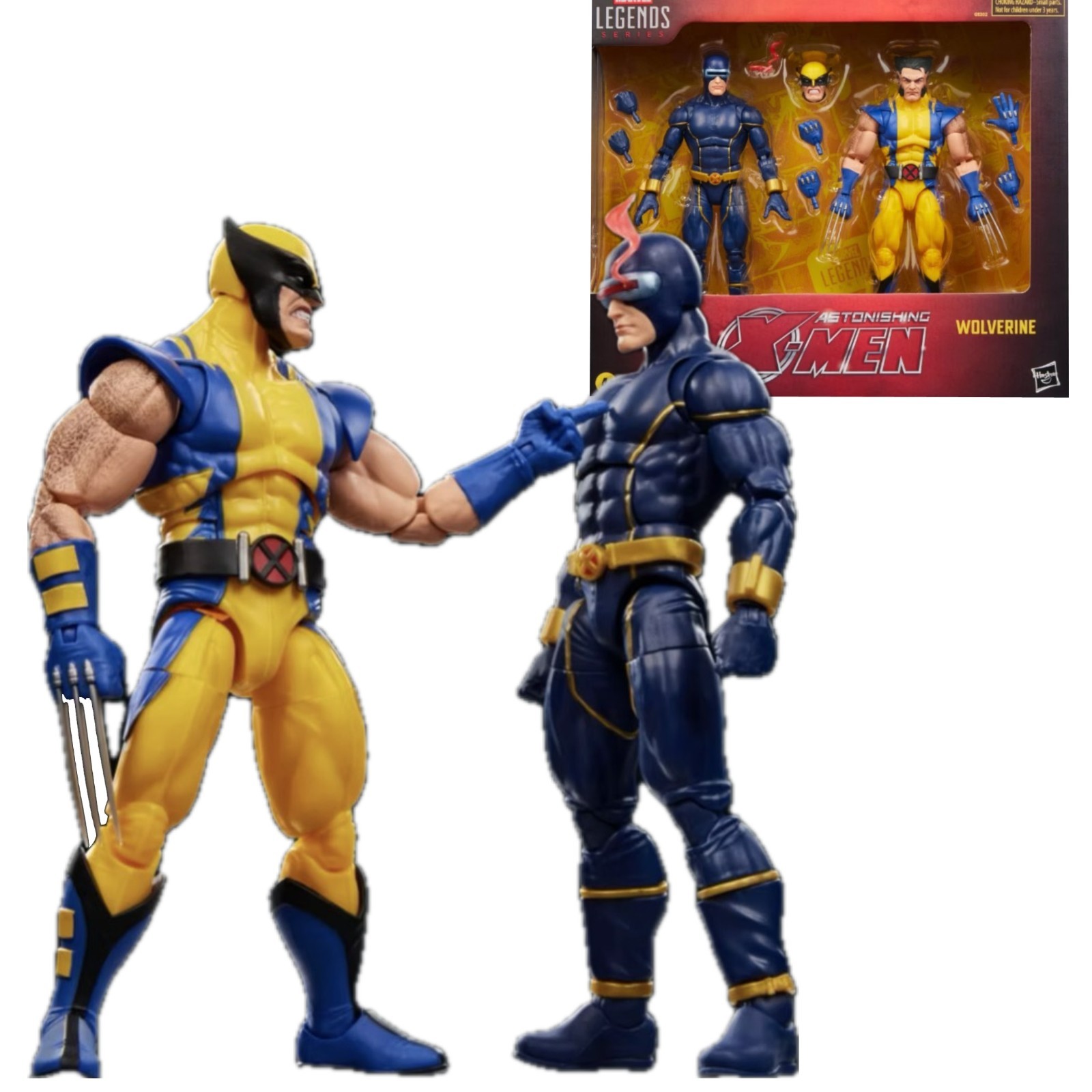 Marvel Legends 6" Astonishing X-Men Cyclops Wolverine 2-Pack 261201