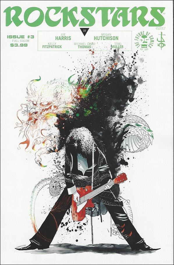 Rockstars #3 FN; Image | Joe Harris Megan Hutchison - w/Bag+Board