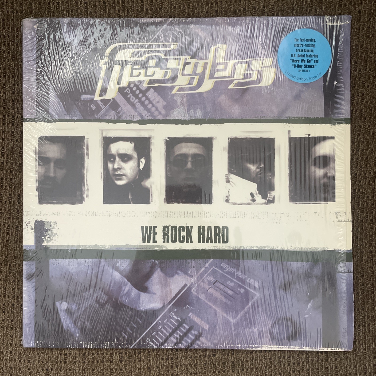 Freestylers We Rock Hard Lp Great Copy In Shrink