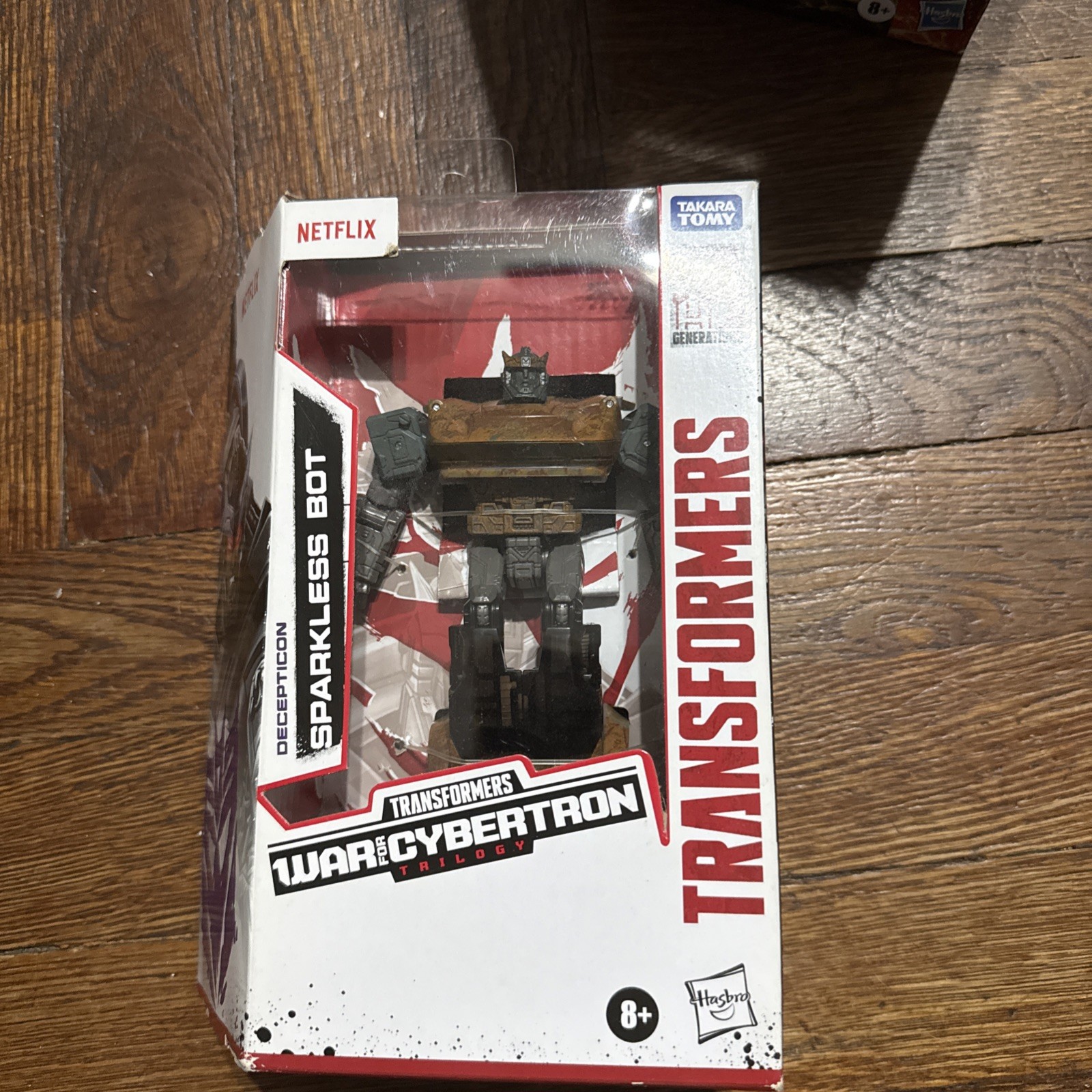 Hasbro F0986 Transformers War per Cybertron Trilogy Decepticon Bot senza scintille...