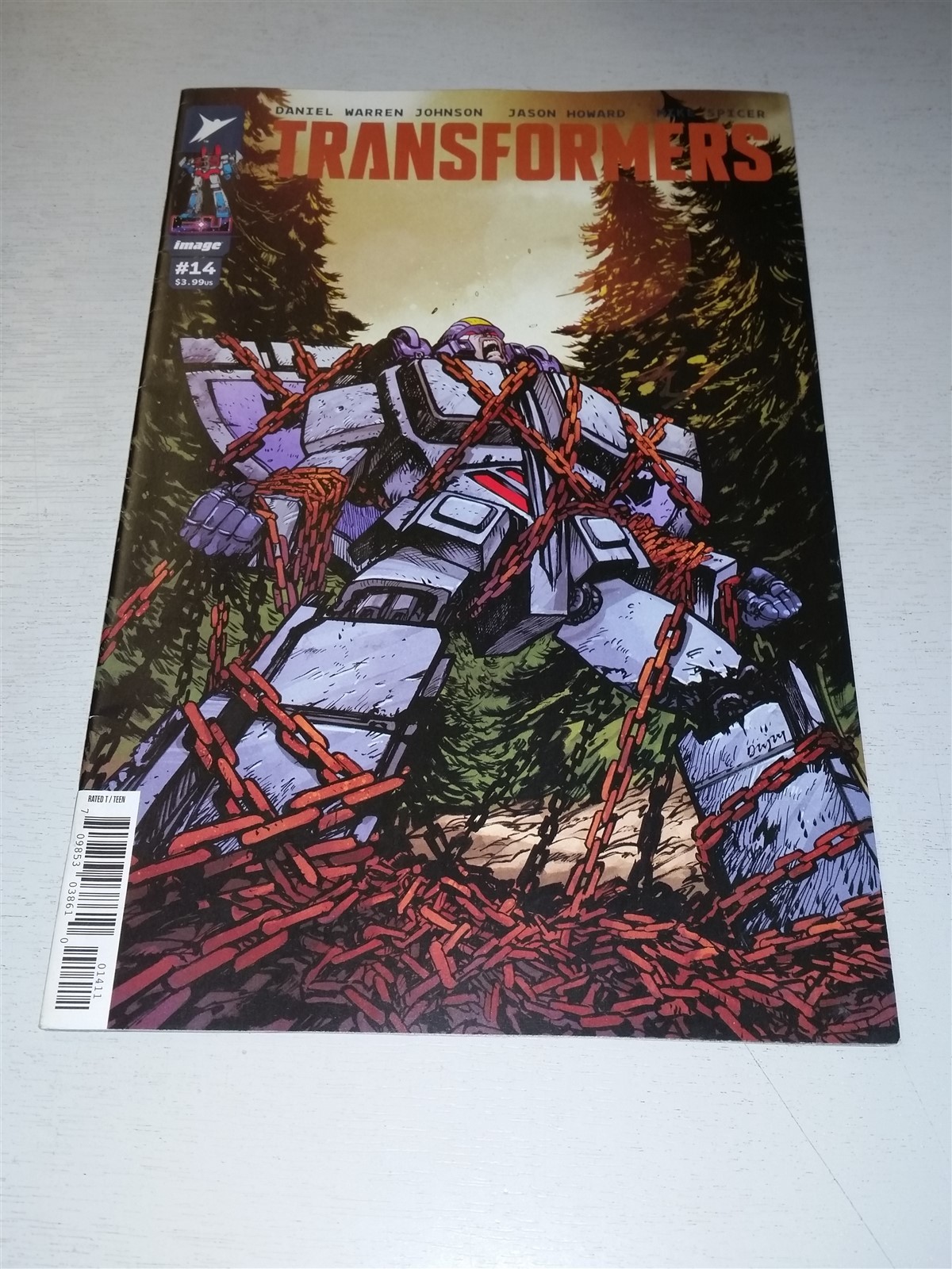 TRANSFORMERS #14 VF (8.0 OR BETTER) NOVEMBER 2024 IMAGE COMICS