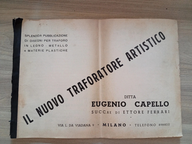 Il nuovo traforatote artistico