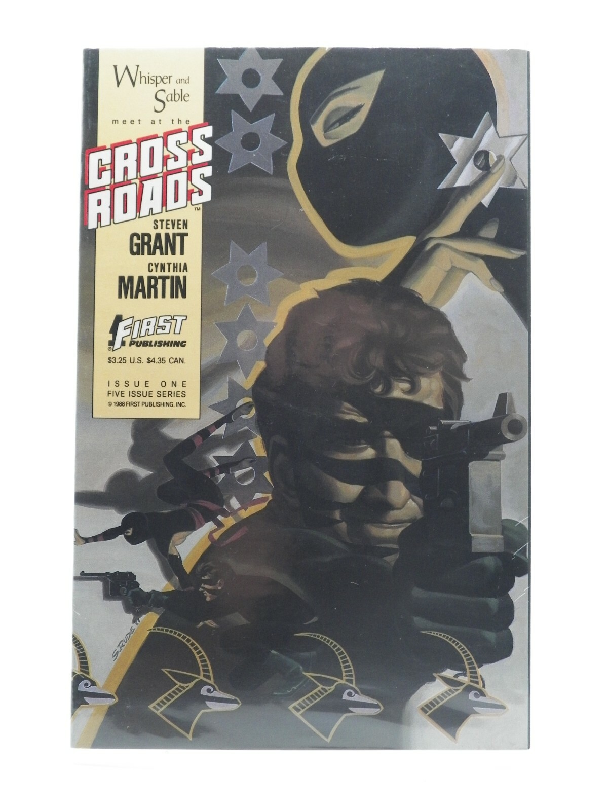 CROSSROADS #1 Whisper and Sable 1988 First Publishing FN 