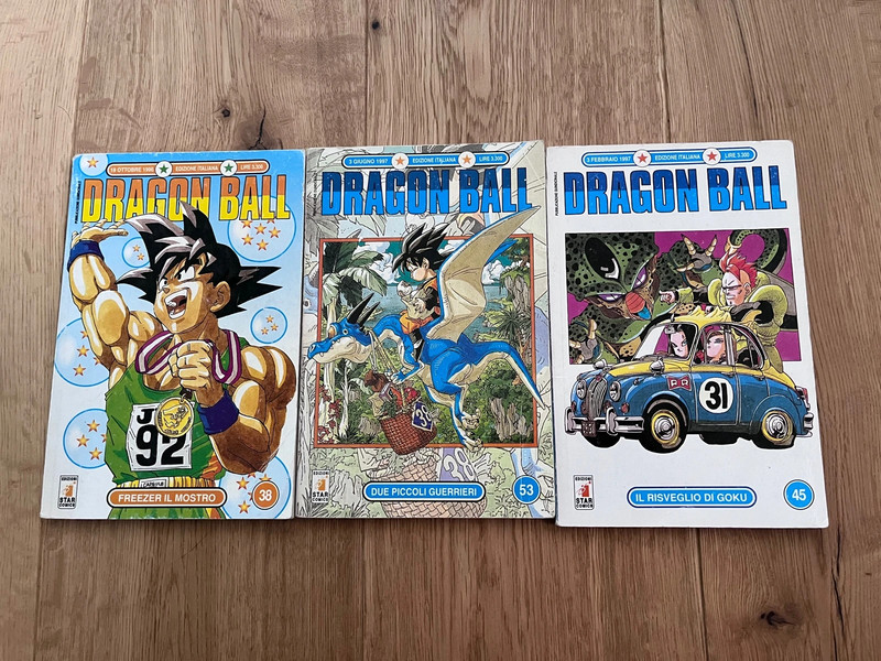 Lotto manga Dragon ball ita prima serie azzurra