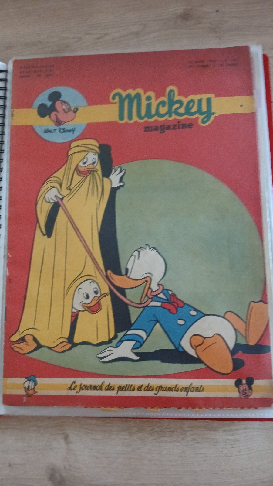 Mickey magazine n°131. Édition Belge.