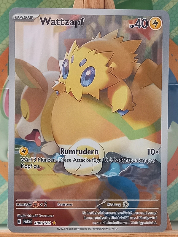 Pokemon Wattzapf PAR196