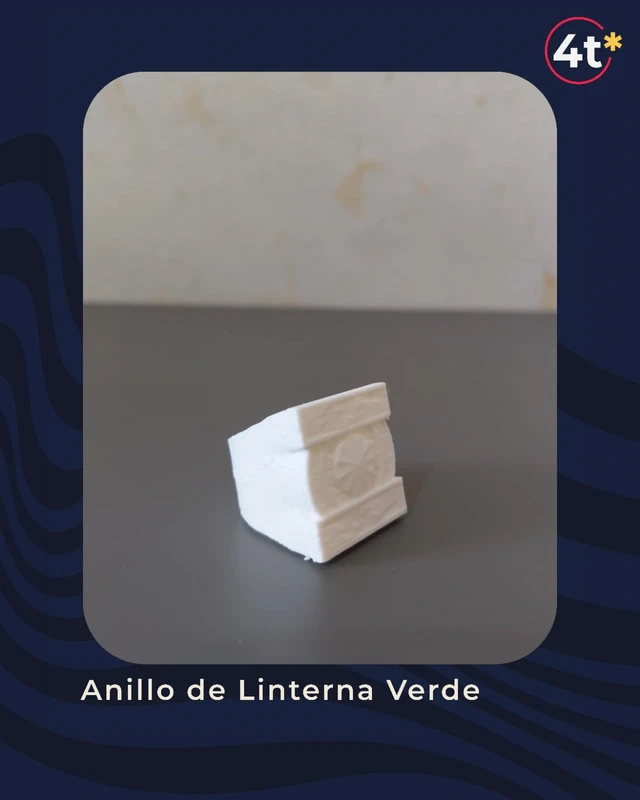 Anillo linterna verde