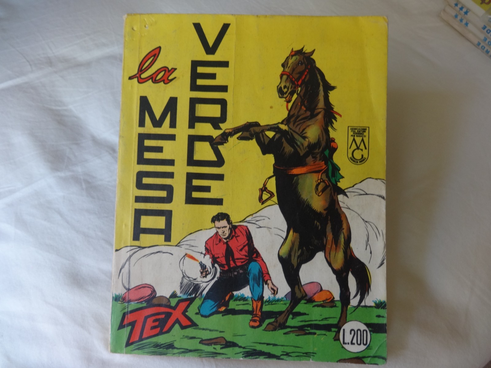 TEX N.31 LA MESA VERDE CENSURATO  ALBI 5 LEGGI