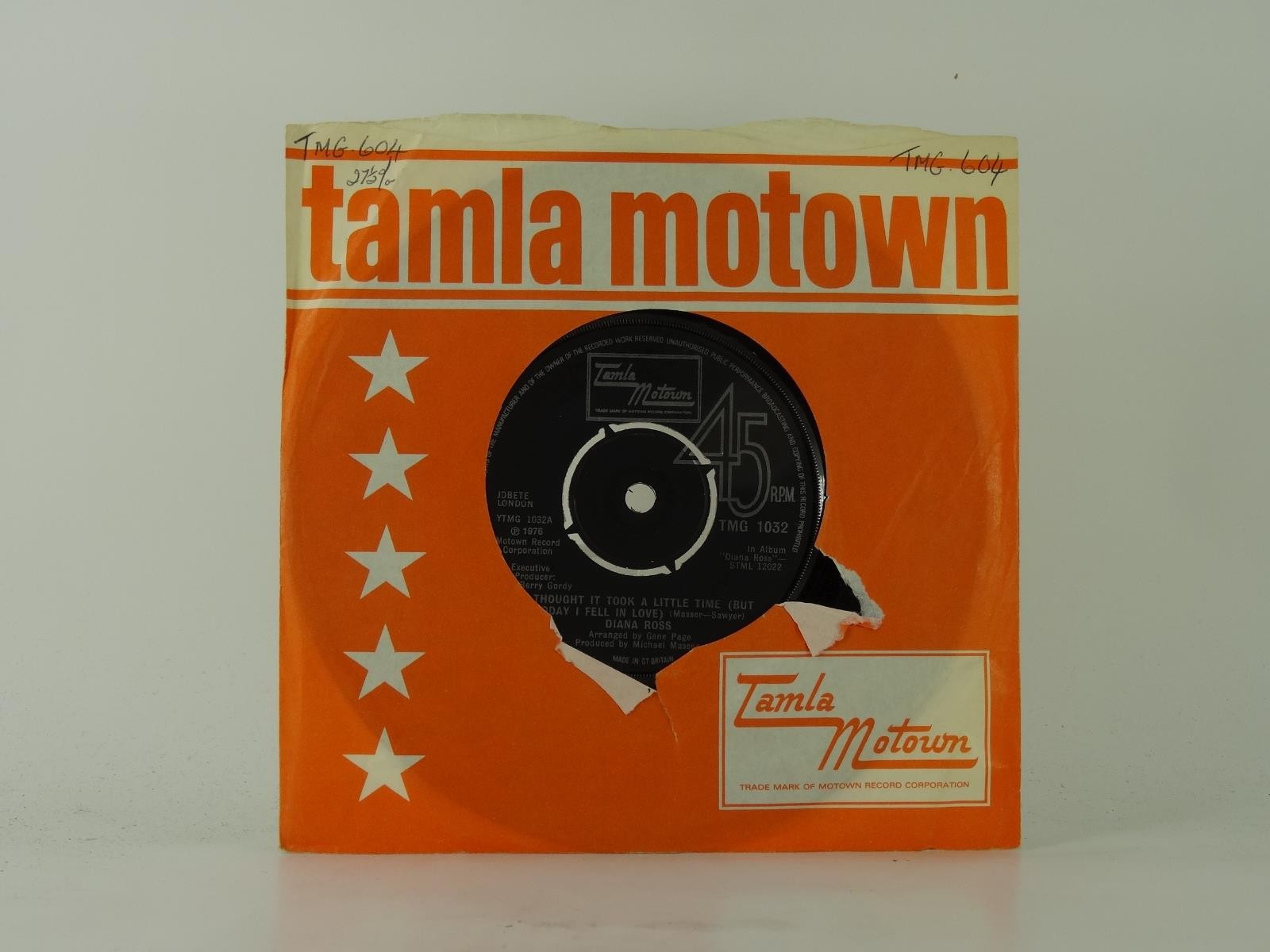 DIANA ROSS I THOUGHT IT TOOK A LITTLE TIME (BUT TODAY I FELL IN LOVE) (2) (21) 2