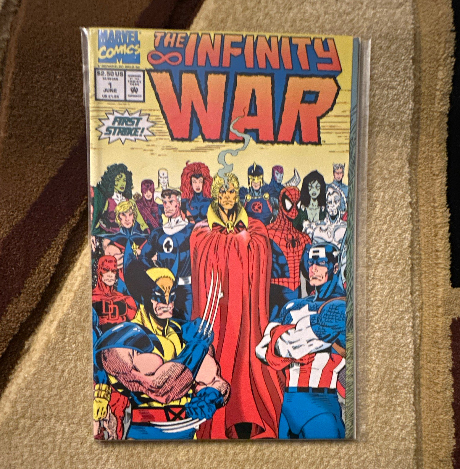 The Infinity War #1 Marvel Comics Jim Starlin Direct