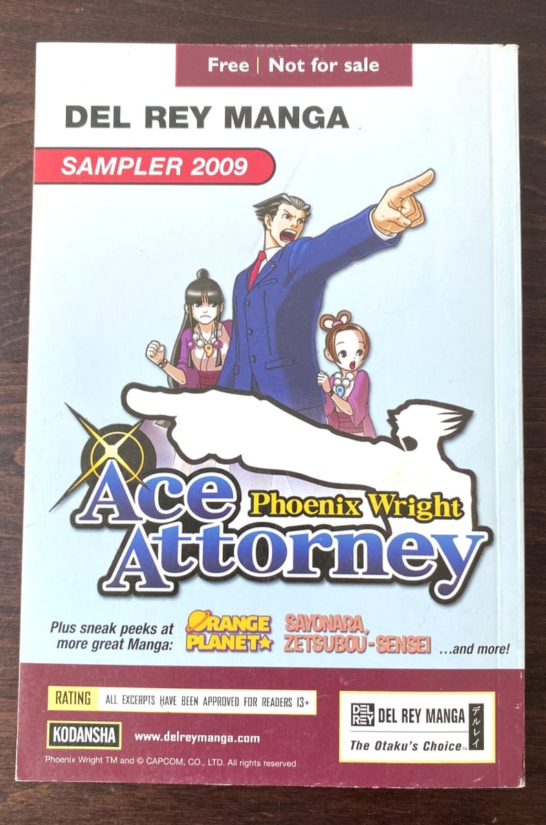 2009 Del Rey Manga / Villard Graphic Novel Sampler 2009 Flip Book - OGGETTO RARO