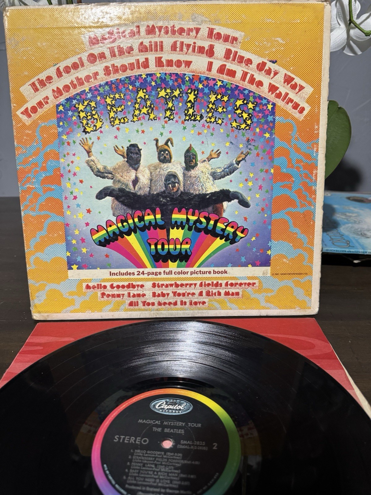 The Beatles Magical Mystery Tour  OG Capitol SMAL 2835 1967 W/ Booklet EX/ EX!