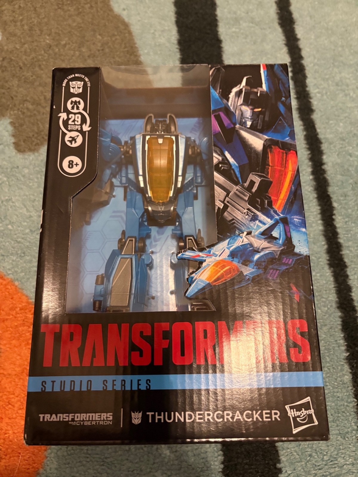 Hasbro Transformers Studio Series War for Cybertron Thundercracker Voyager Class